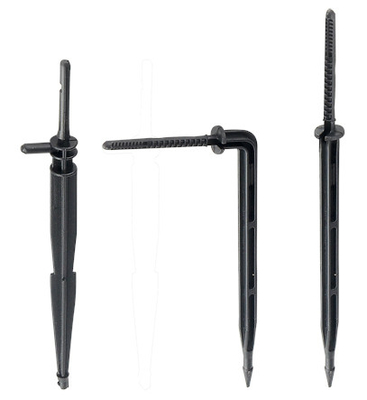 Riego de rotación de rociadores y flechas de goteo para sistemas de riego por goteo personalizables