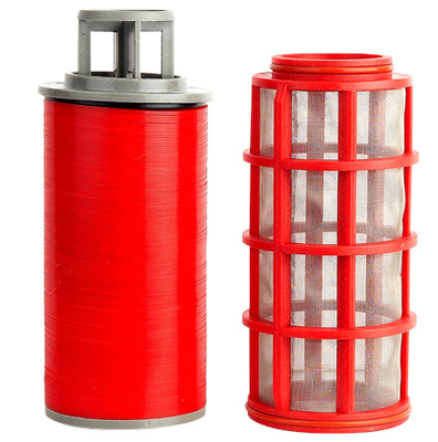 Imagen muestra unidad de filtro automático de disco tipo 2'/3' T para riego de granjas agrícolas