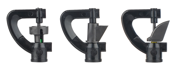 Sprinkler giratorio 360 Sprinkler de riego pequeño con plástico de ingeniería duradero