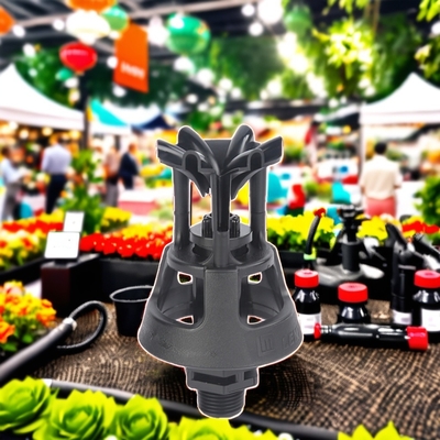 360 Rociador de riego oscilante de rango medio para rendimiento de riego de jardín