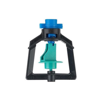 Ingeniería de control de presión de agua Polvillador rotativo de plástico de posición invertida para riego de jardines y granjas