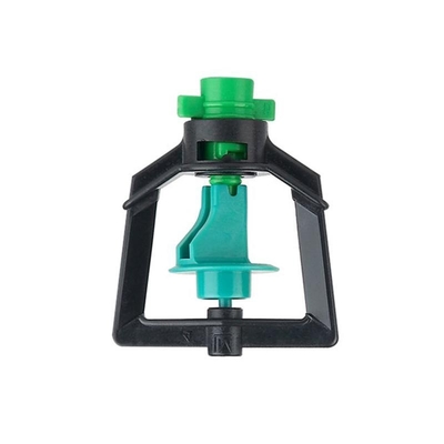 Ingeniería de control de presión de agua Polvillador rotativo de plástico de posición invertida para riego de jardines y granjas