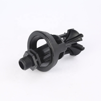 Durable 1/2 Mediano Rango 360 Swing Wobbling Sprinkler para jardín de huertos