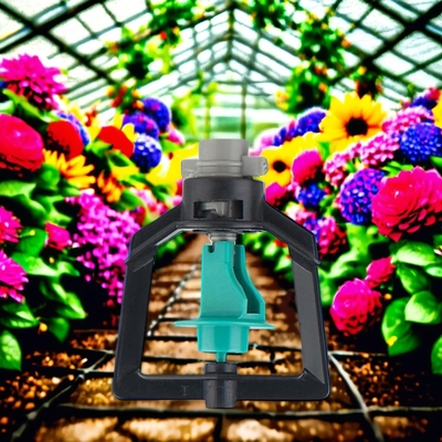 6mm Durable 360 rotación rociador para jardín de jardín de la irrigación de la granja posición invertida