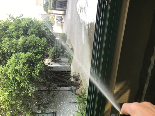 Rotación de 360 grados amortiguador de jardín rociador para el condado hecho de plástico de ingeniería