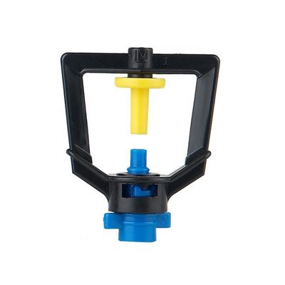 Sprinkler giratorio de atomización refractiva duradero para riego de granjas Garden 360