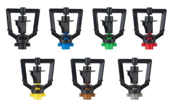 Posición vertical de 360 grados Roteador de microirrigación de agua para la agricultura