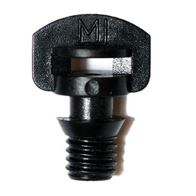 Sprinkler de tornillo de 360° para conexión rápida y solución de riego de jardinería