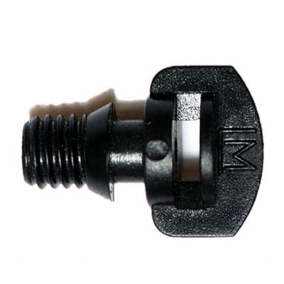 Sprinkler de tornillo de 360° para conexión rápida y solución de riego de jardinería