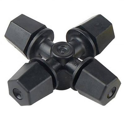 Spray de riego atomizado de cuatro salidas para la agricultura 250-40KPA Riego automático