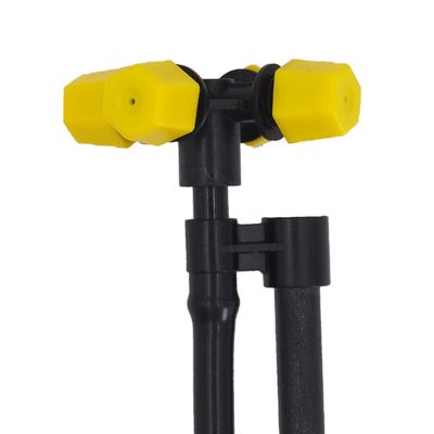 Spray de riego atomizado de cuatro salidas para la agricultura 250-40KPA Riego automático