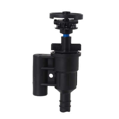 Rotación de doble boquilla de 360 grados Sprinkler de plástico para riego de la agricultura del jardín