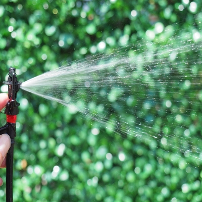 Sistema de riego de jardín de 360 grados Sistema de rociado de agua agrícola con un radio de 3-4.8 m