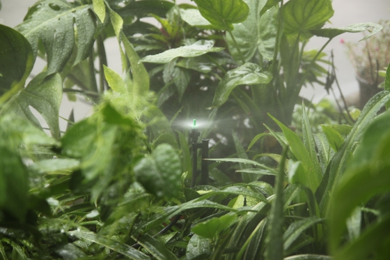 Solución de rociador agrícola de refracción de círculo completo mini para riego de jardines