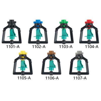 Ingeniería de plástico para el riego de invernaderos Microsprinkler para niebla de agua de 360 grados