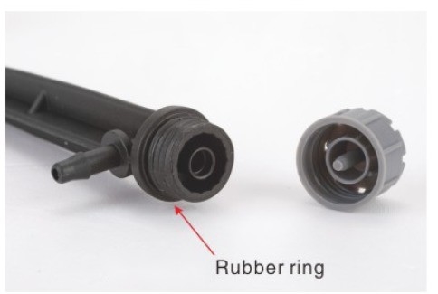Transplante de cultivos en macetas de estilo normal Micro rociador para rango de riego ajustable