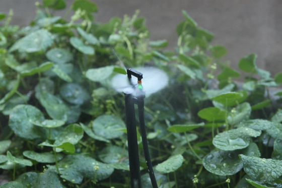 Microsprinkler tipo G para riego de jardines y huertos 150-300KPA Plástico de ingeniería