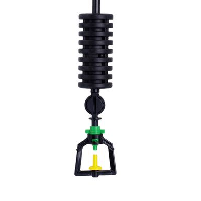 Sprinkler rotativo de riego forestal con presión de 150-300KPA y radio de rociado de 0,9-1,5M