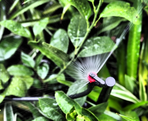 180 Aspergadoras con boquilla de refracción oscilante para sistemas de riego en jardines agrícolas