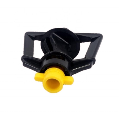 Rotación de 360 grados Microsprinkler de riego agrícola con plástico de ingeniería