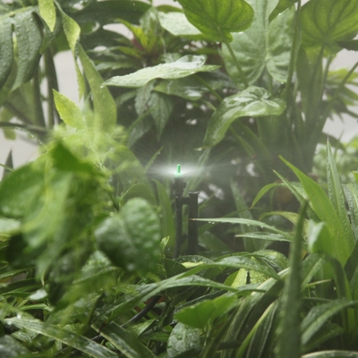 Refracción de círculo completo duradera y rociador agrícola para un riego óptimo