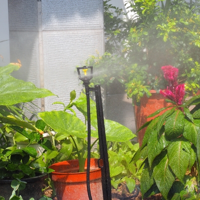 Fácil de instalar Sprinklers de atomización refractiva de conexión rápida para riego de jardines