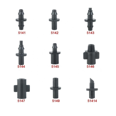 Conector 4*7 resistente para micro rociadores de ingeniería de plásticos