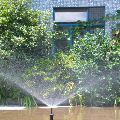Dispersión de rociadores pop up rociadores duraderos para el riego agrícola en el condado